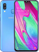 Best available price of Samsung Galaxy A40 in Brazil